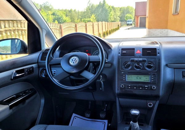 Volkswagen Touran cena 11900 przebieg: 223000, rok produkcji 2003 z Rabka-Zdrój małe 254